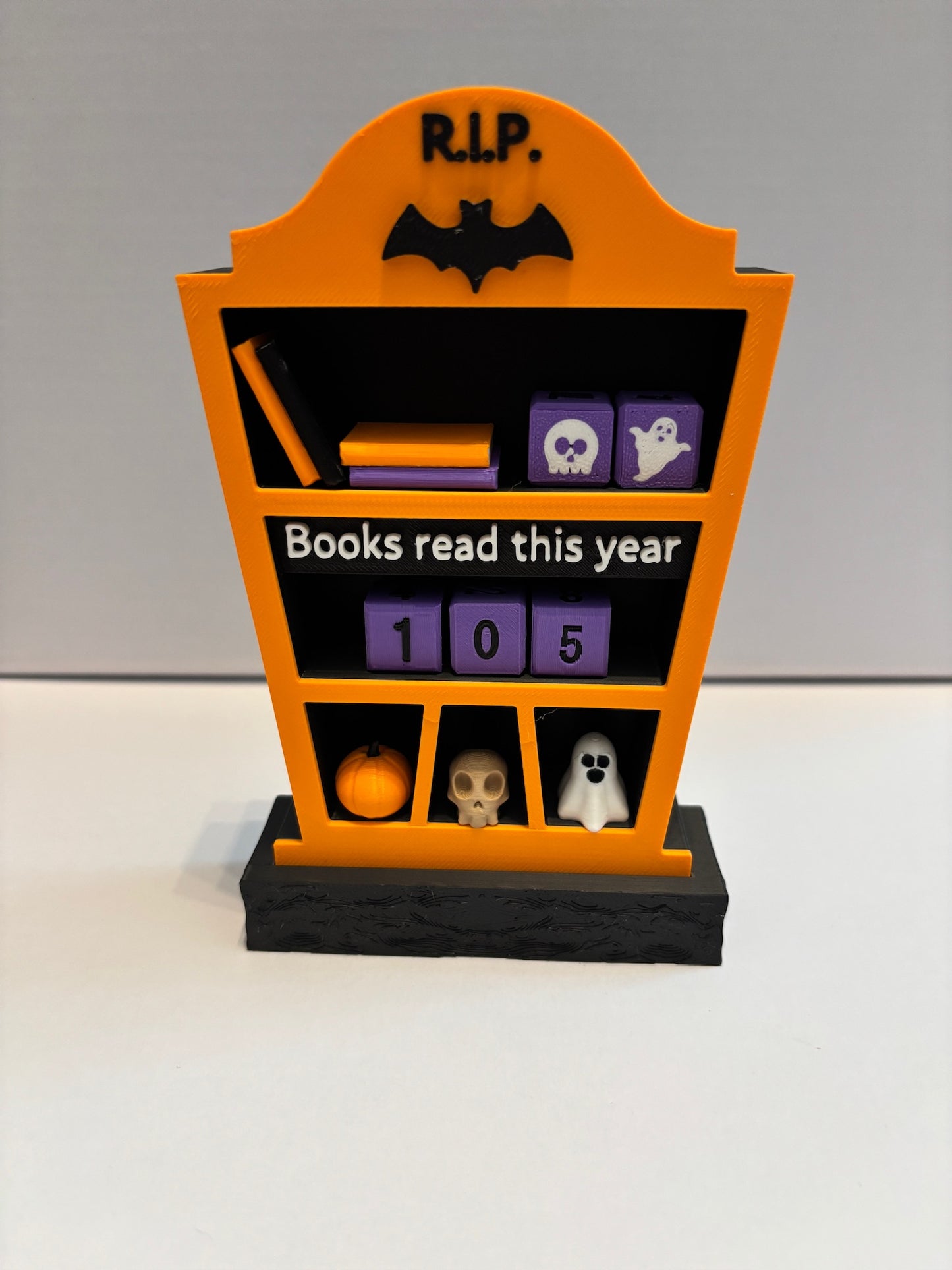 Halloween Inspired Books Read Counter