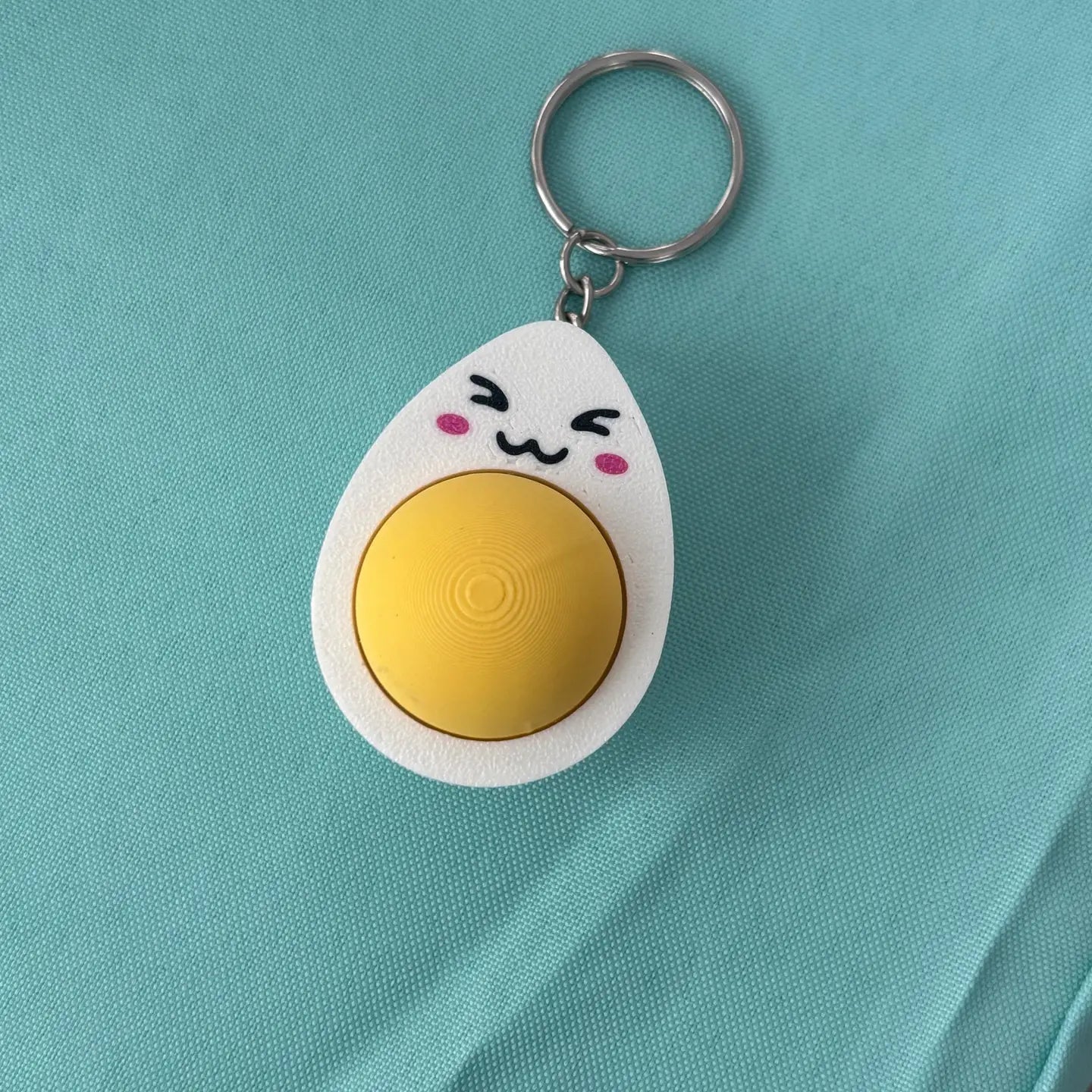 Egg Fidget Keychain