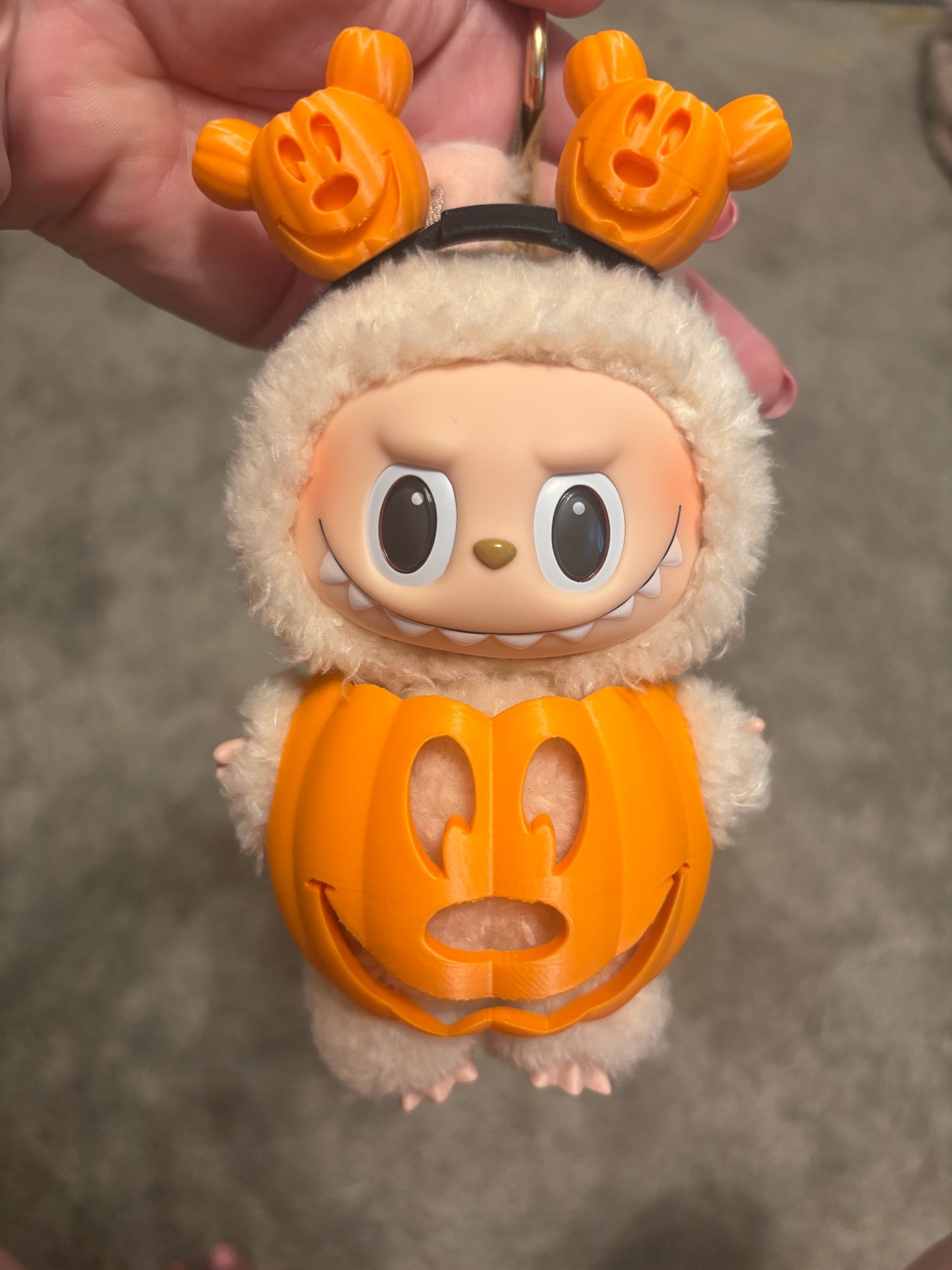 Labubu Halloween Pumpkin Outfit