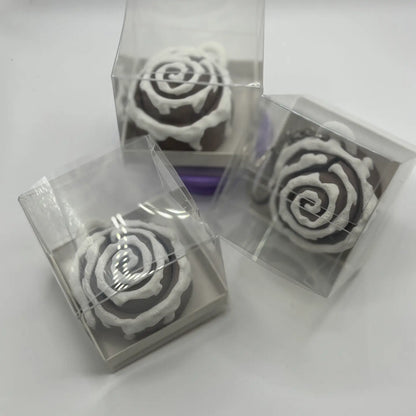 Cinnamon Roll Fidget Clicker in Gift Box