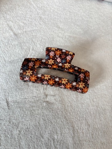 Vintage Flowers Hair Clip