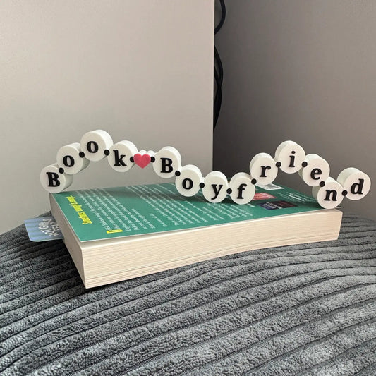 Friendship Bracelet Book Boyfriend Bookshelf Sign