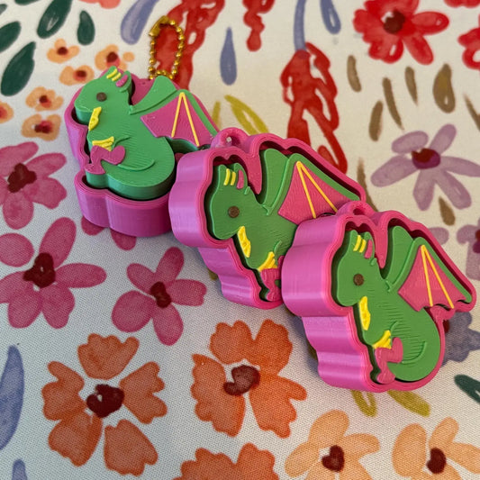 Dragon Fidget Keychain