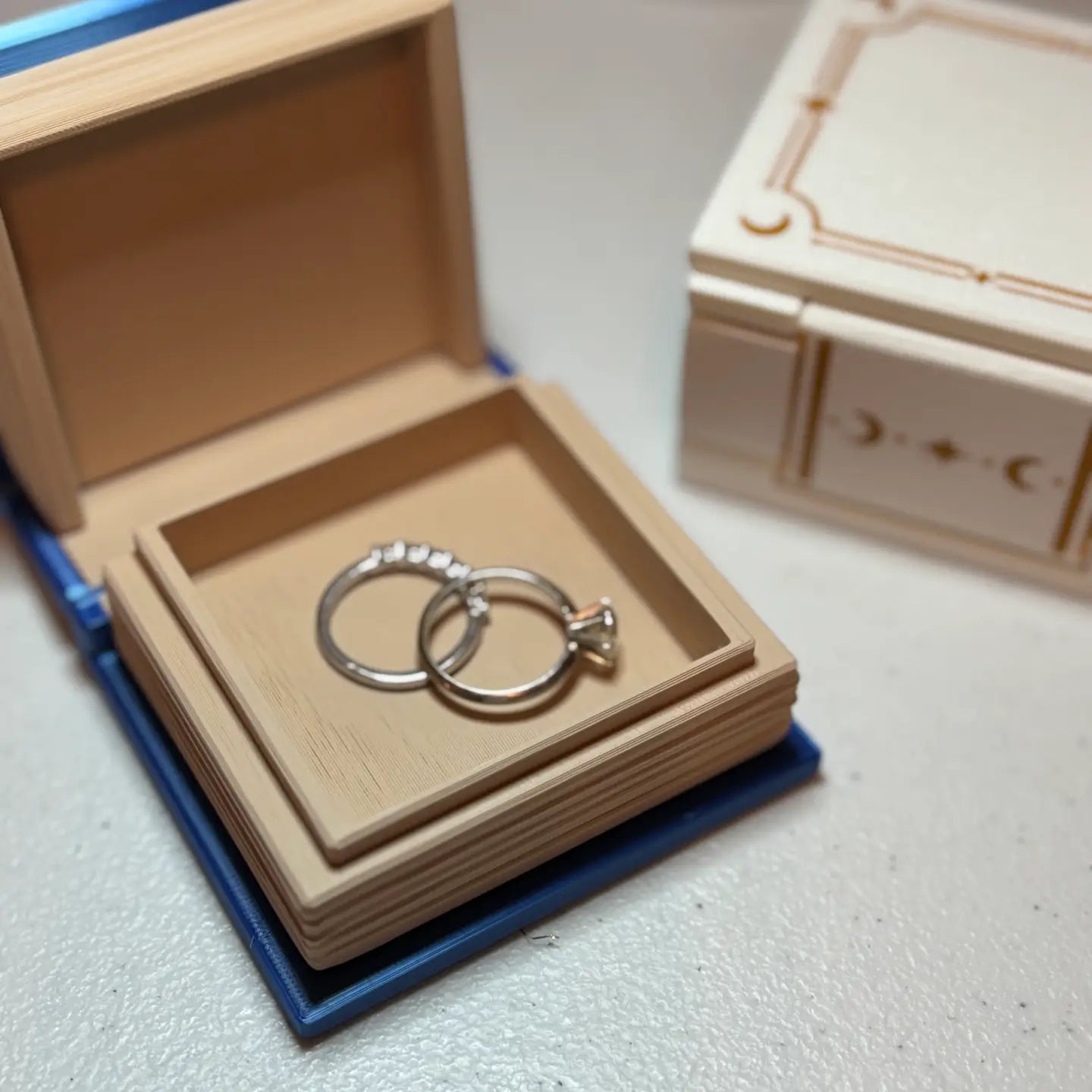 Book Shaped Trinket Box