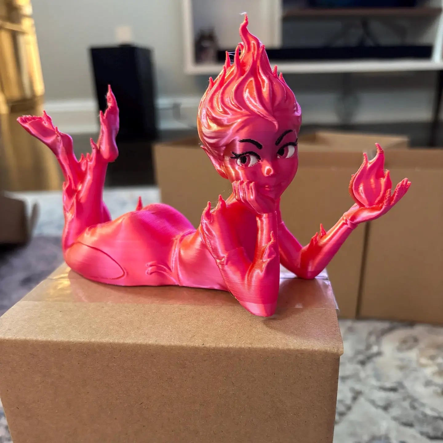 Lahabah Fire Sprite Figurine