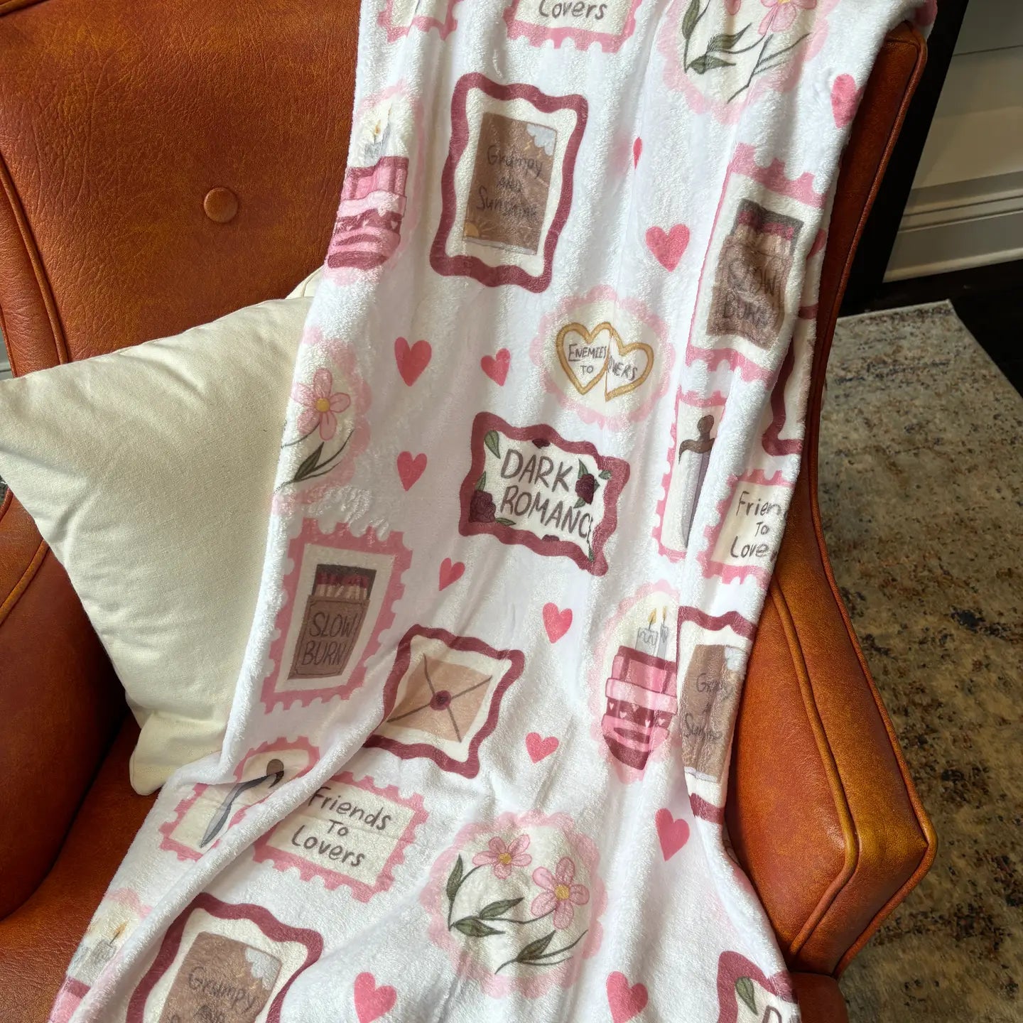 Friends to Lovers Throw Blanket