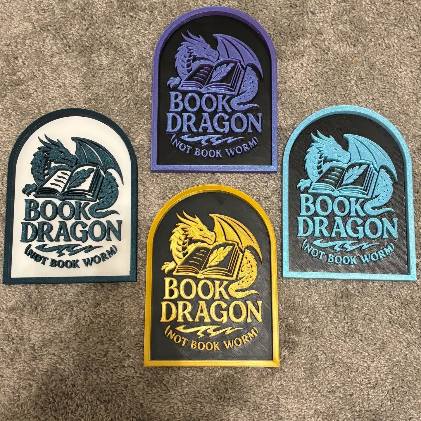 Book Dragon Sign