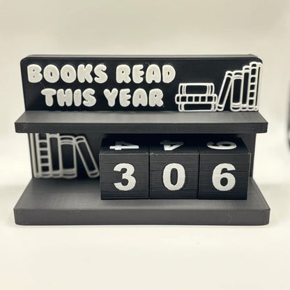 Book Counter with Number Blocks