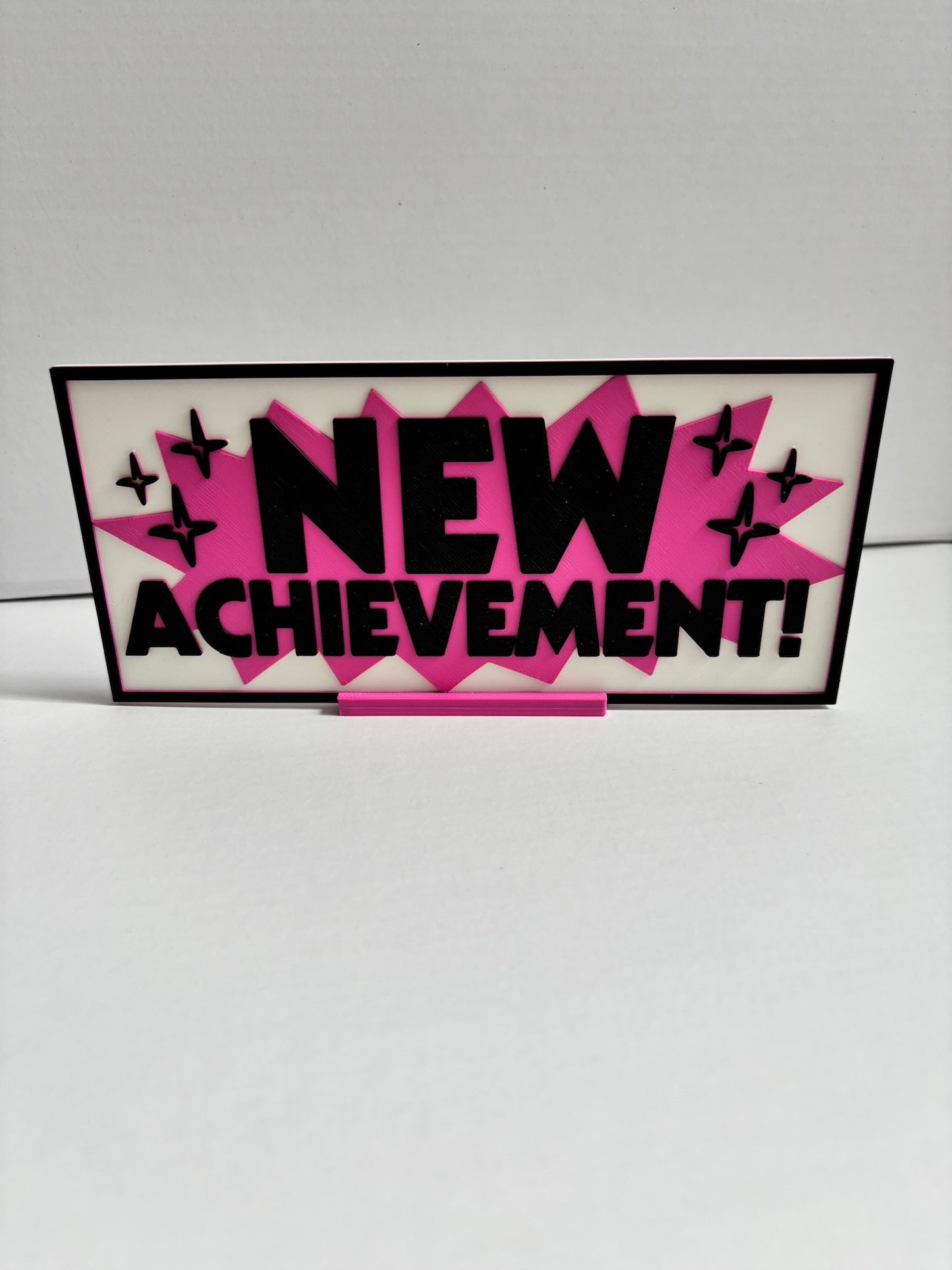 New Achievement Sign