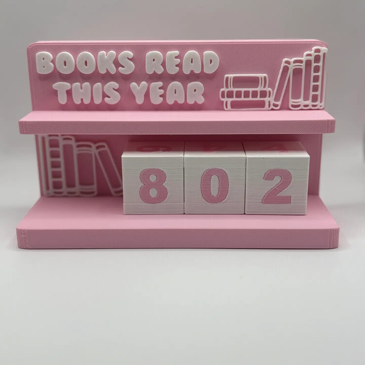 Book Counter with Number Blocks