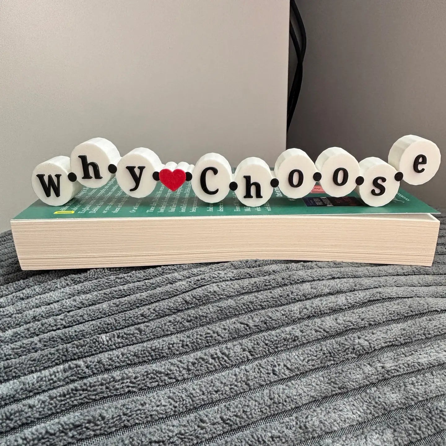 Friendship Bracelet Why Choose Bookshelf Sign