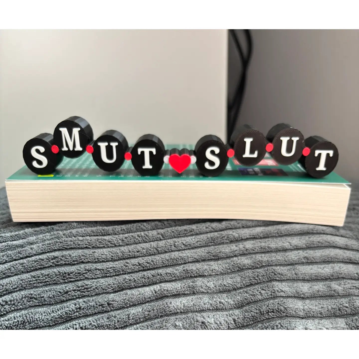 Friendship Bracelet Smut Slut Bookshelf Sign