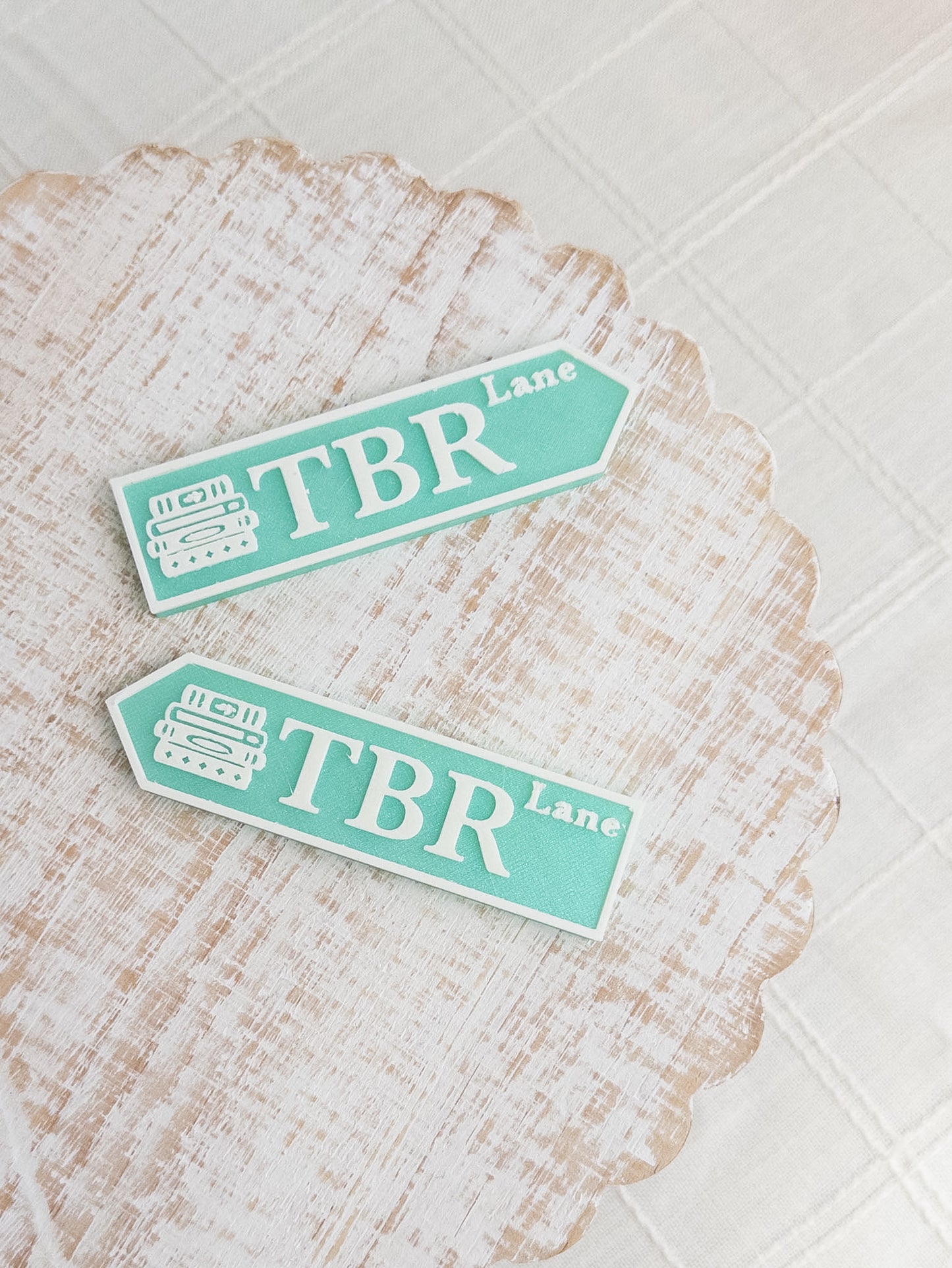 Green TBR (to be read) Sign