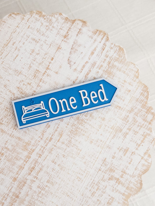 One Bed Sign