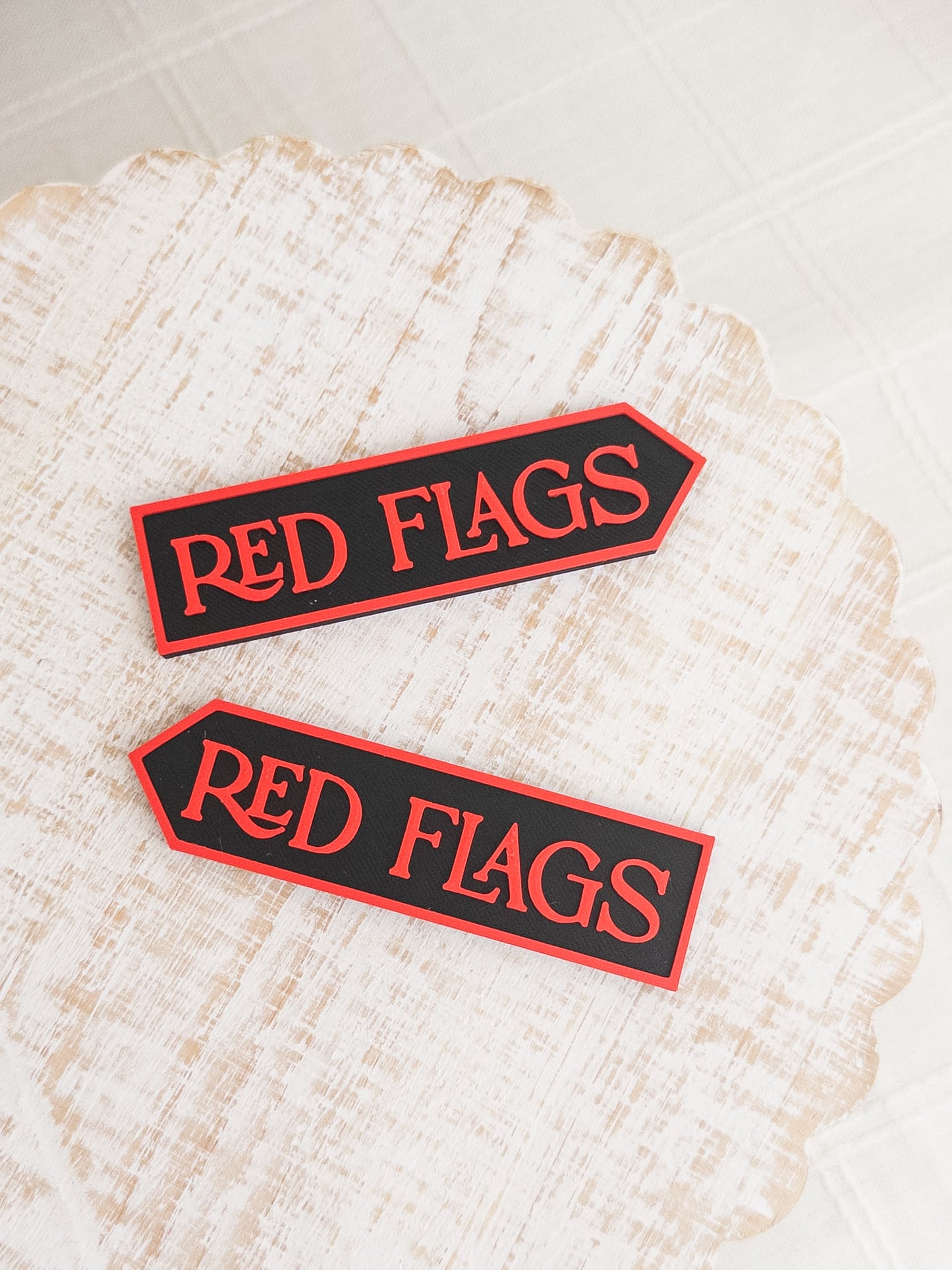 Red Flags Sign