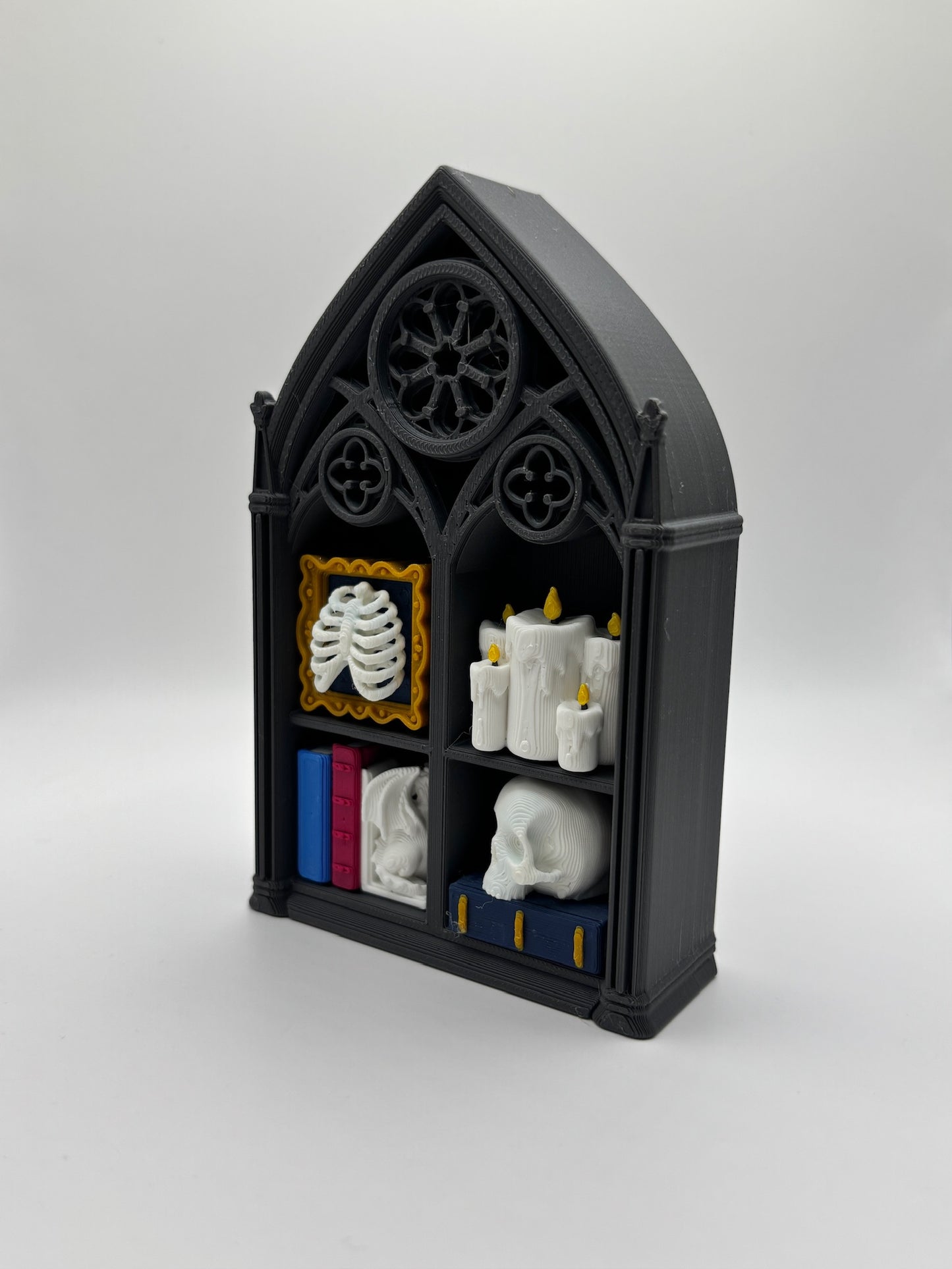 Gothic Bookcase Fidget Clicker