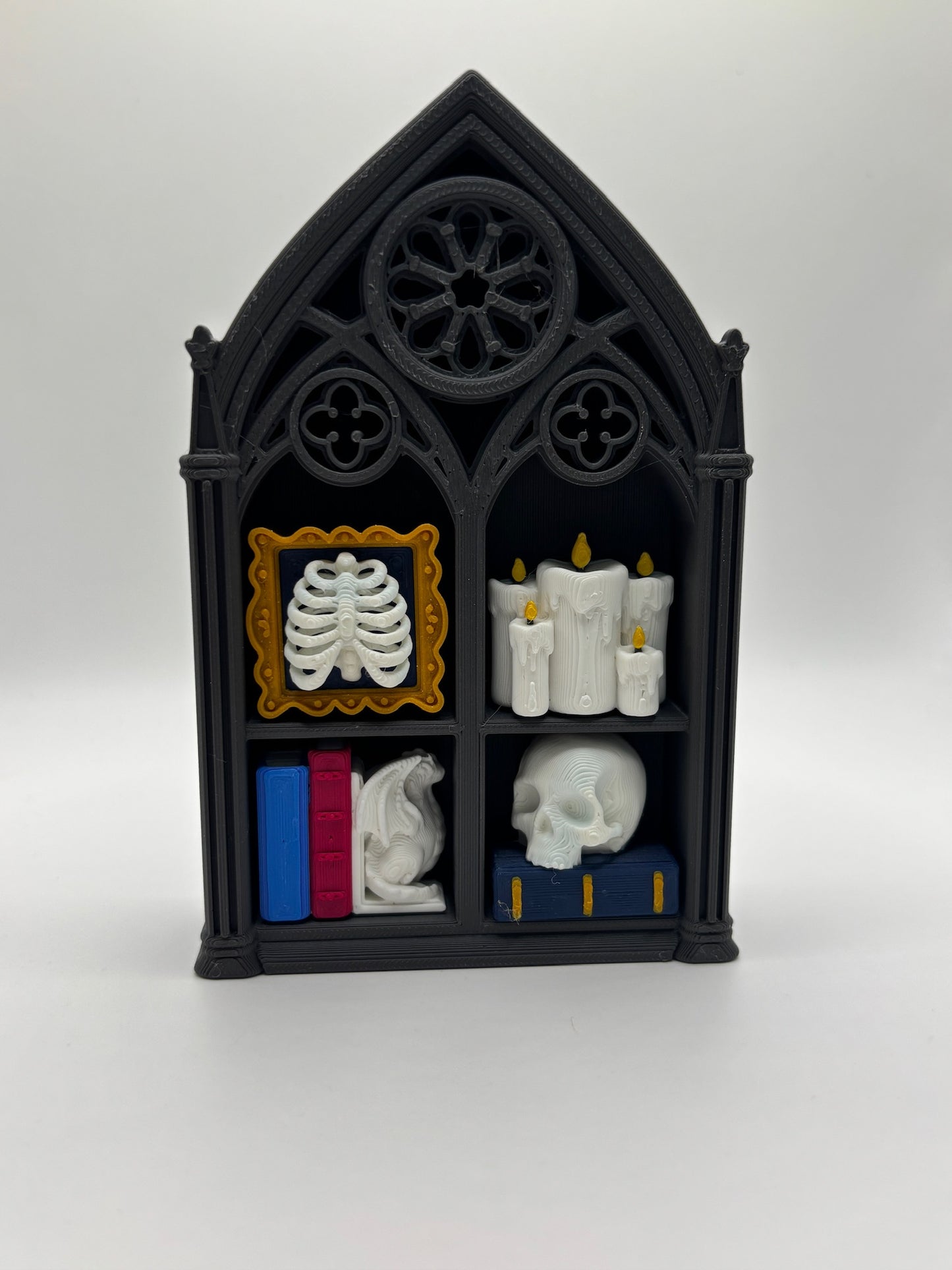 Gothic Bookcase Fidget Clicker