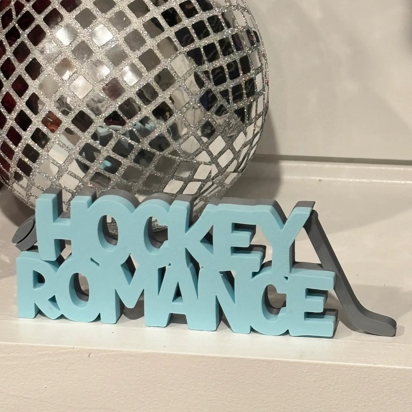 Hockey Romance Sign