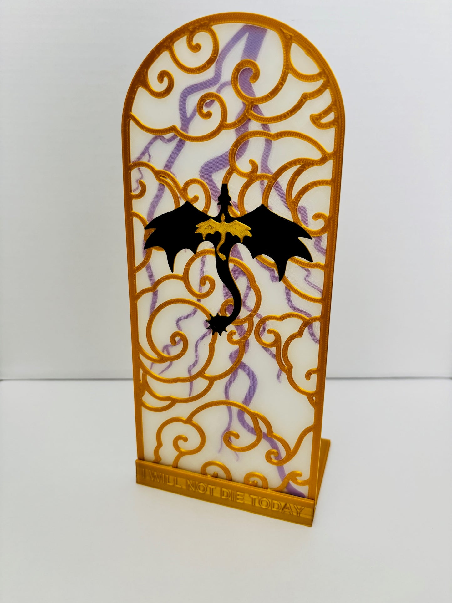 Dragon Tealight Holder Bookend