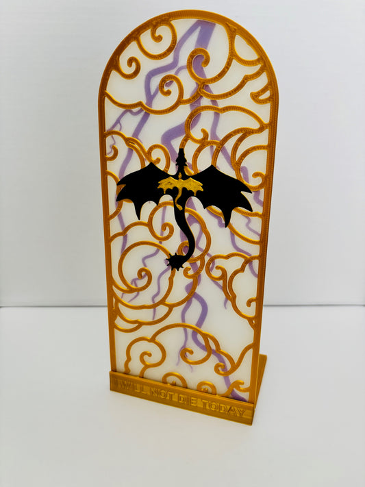 Dragon Tealight Holder Bookend