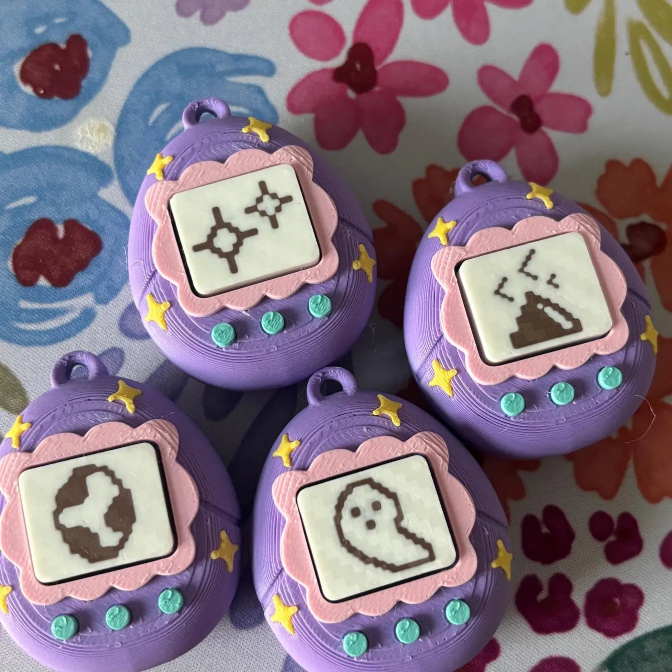 Y2K inspired Fidget Pet Keychain