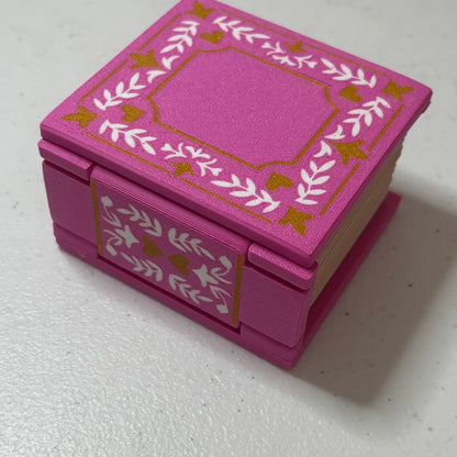 Book Shaped Trinket Box